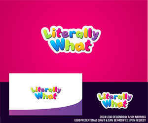 Logo Design by alvinnavarra for LiterallyWhat | Design: #32137303