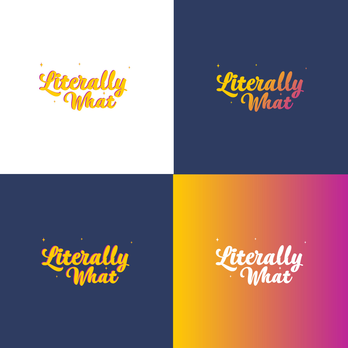 Logo Design by fly  design for LiterallyWhat | Design #32133407