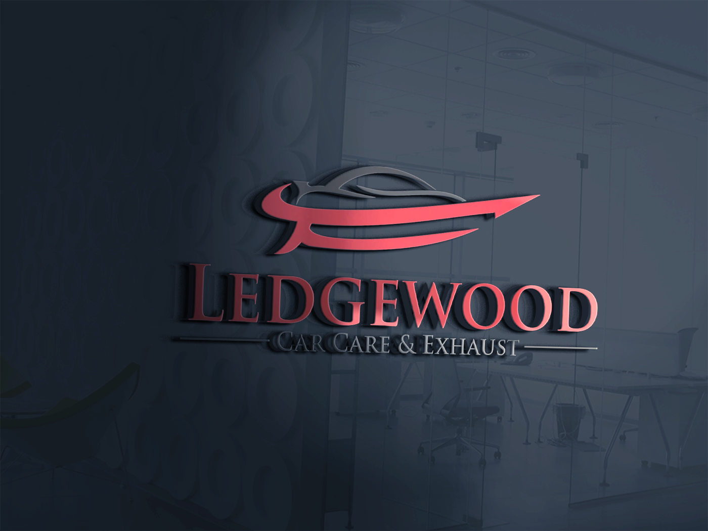 Elegant, Playful, Vehicle repair Logo Design for Ledgewood Car Care