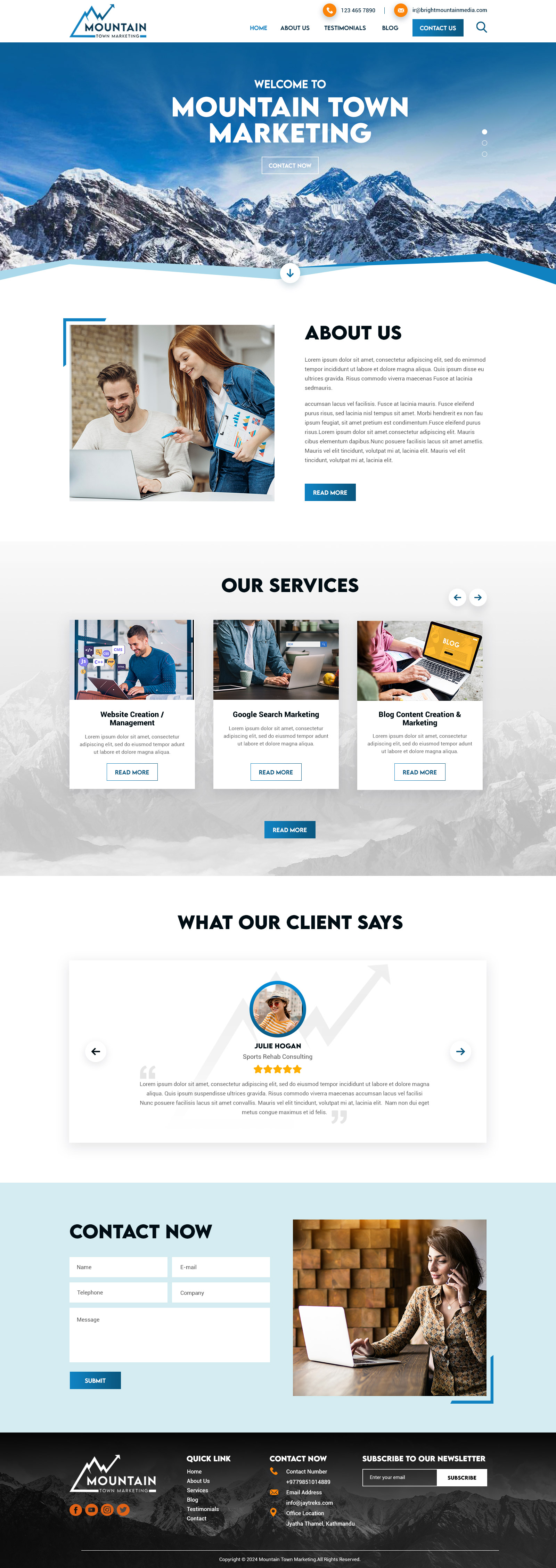 Web Design by Revolt Team for this project | Design #32149548