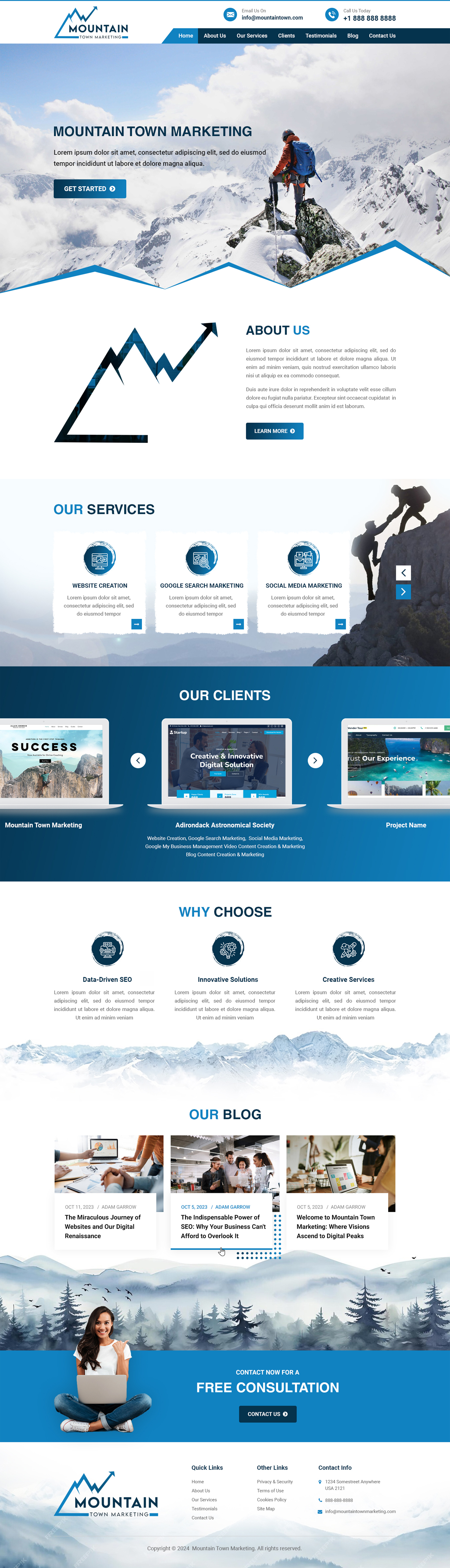 Web Design by Dreams Designs for this project | Design #32154793