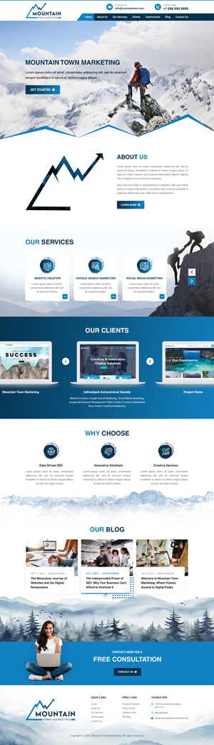 Web Design by Dreams Designs for this project | Design: #32154793