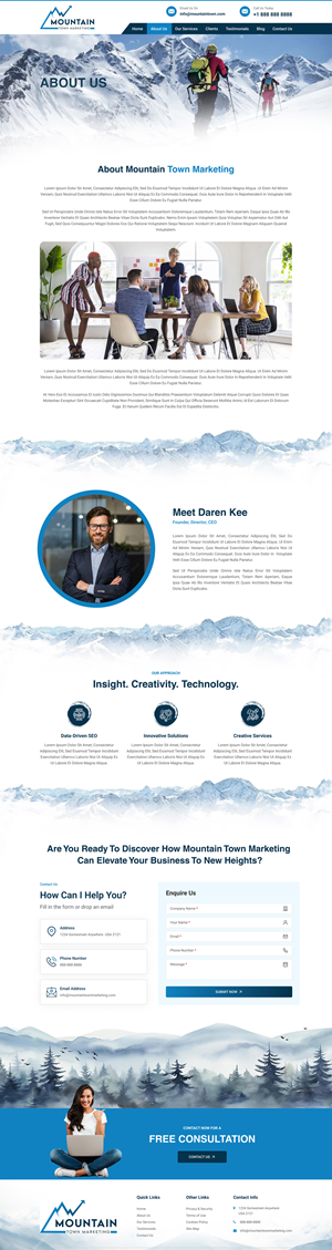 Web Design by Dreams Designs for this project | Design: #32203882