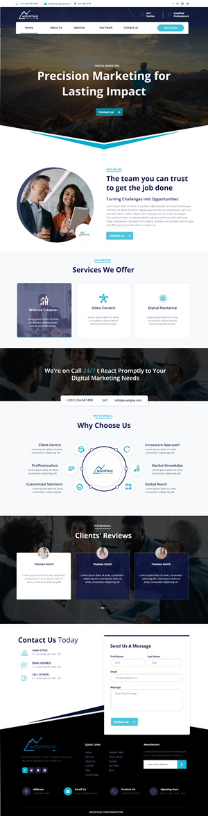 Web-Design von Andrew Asiimwe für dieses Projekt | Design: #32151388