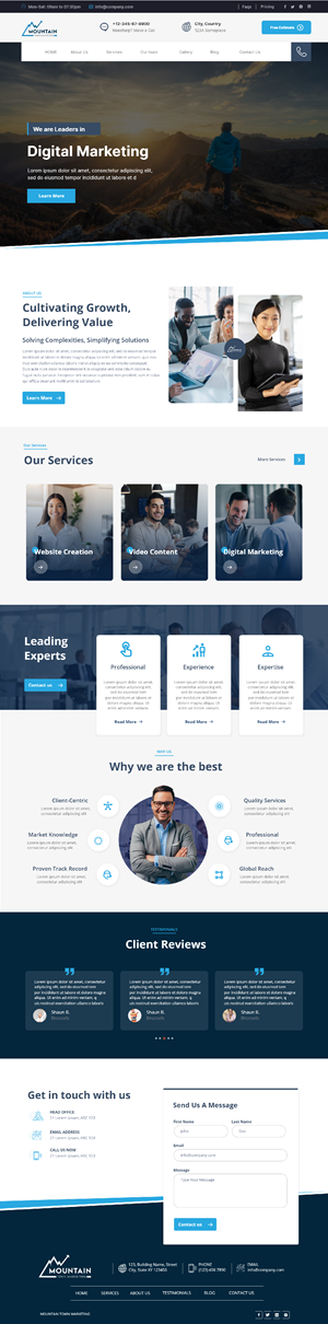 Web-Design von Andrew Asiimwe für dieses Projekt | Design: #32151405