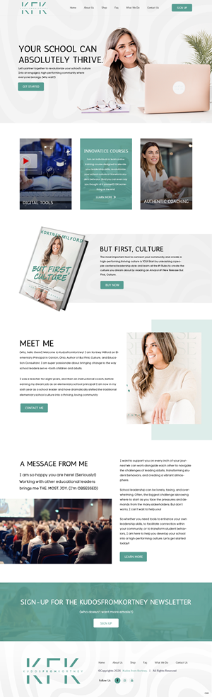 Web-Design von pb für KudosfromKortney  | Design: #32140581