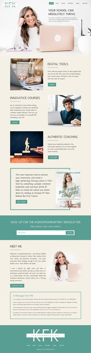 Web-Design von pb für KudosfromKortney  | Design: #32140588
