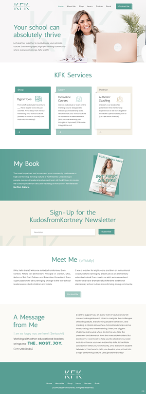 Web-Design von pb für KudosfromKortney  | Design: #32143175