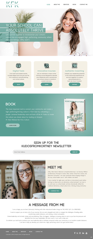 Web-Design von pb für KudosfromKortney  | Design: #32143176