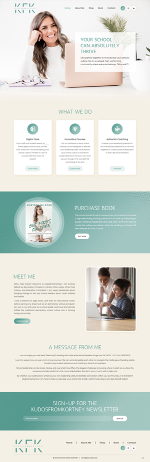 Web-Design von pb für KudosfromKortney  | Design: #32143178
