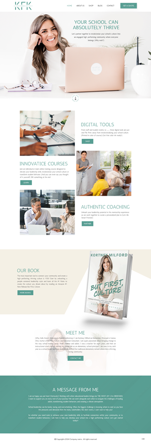 Web-Design von pb für KudosfromKortney  | Design: #32143179
