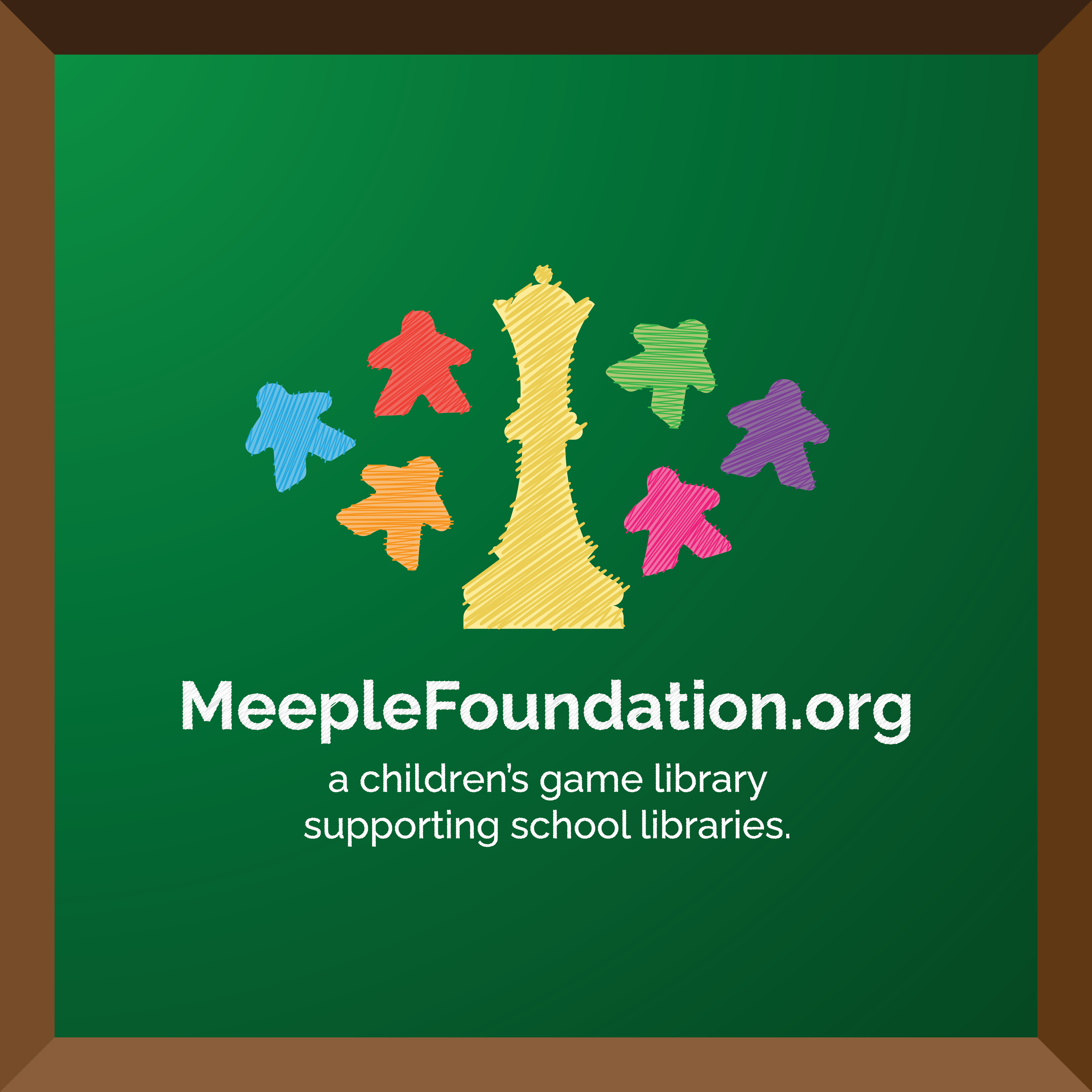 Logo Design by Kryss Denmar for Meeple Foundation, Inc. | Design #32138849
