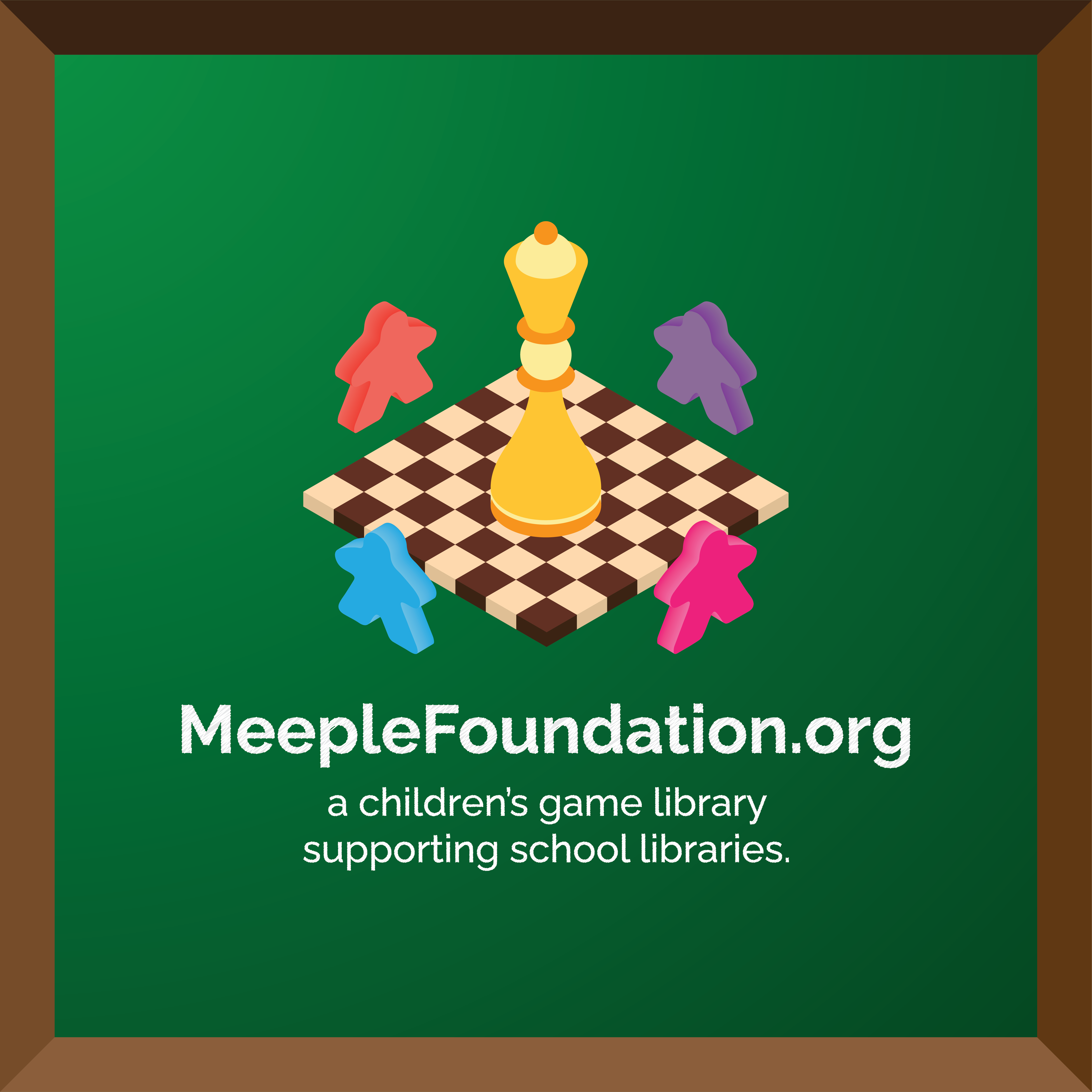 Logo Design by Kryss Denmar for Meeple Foundation, Inc. | Design #32154810