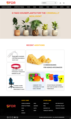 Shopify Design by pb for this project | Design: #32173453