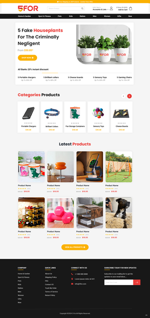 Shopify Design by pb for this project | Design: #32173454