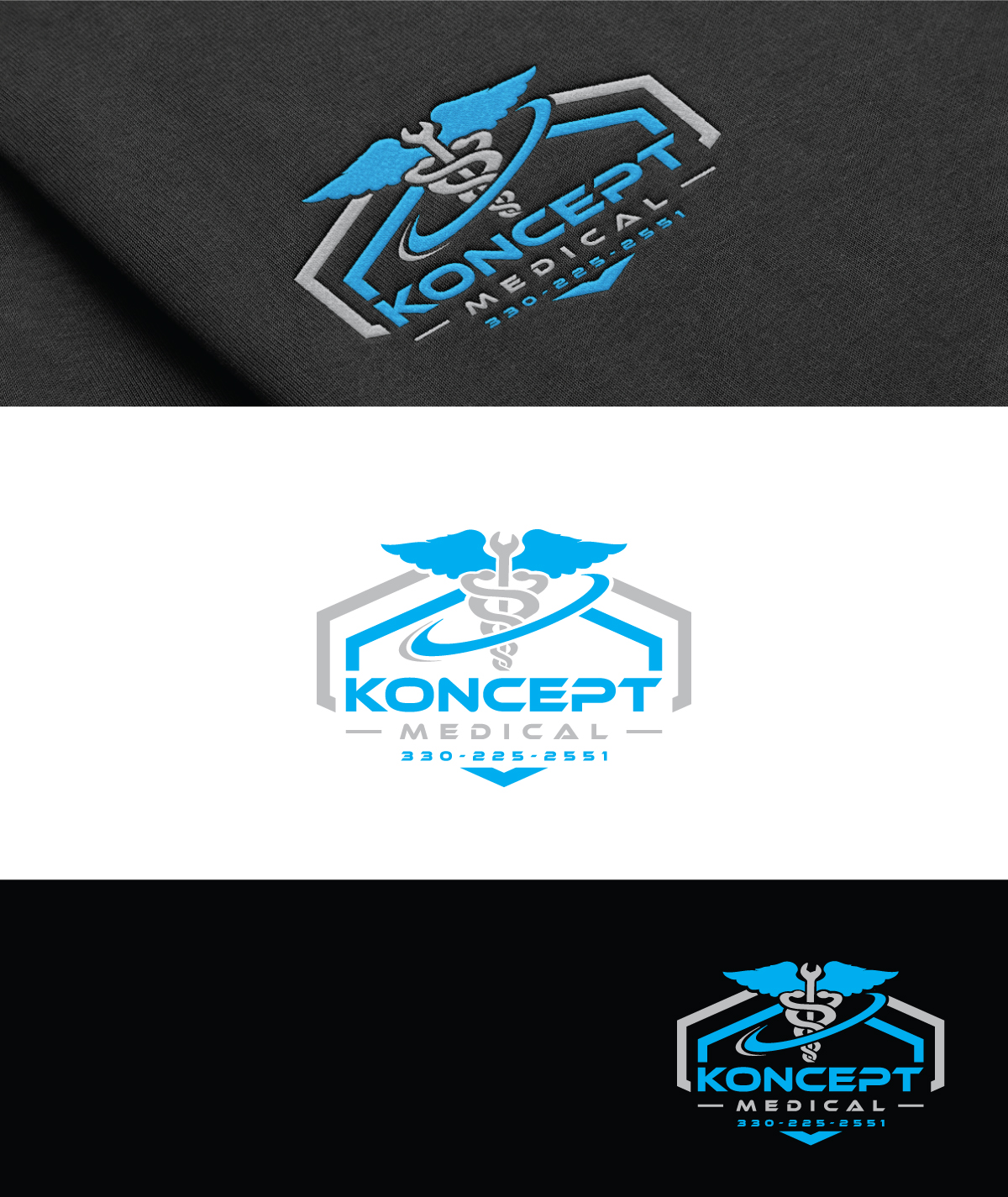 Logo Design by RS_Design for Koncept Medical, LLC | Design #32173348