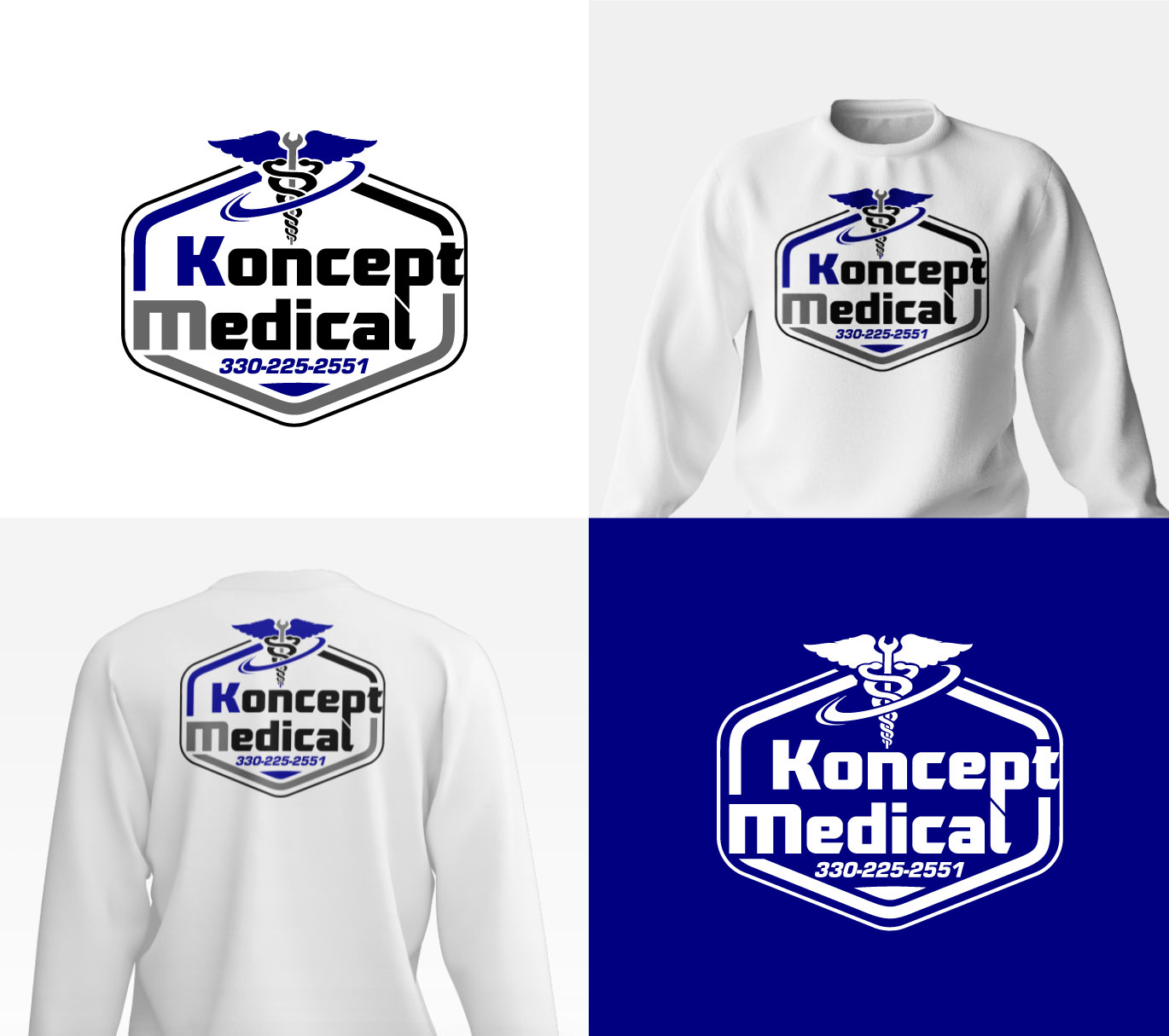 Logo Design by Mejbaul Hasan for Koncept Medical, LLC | Design #32143442
