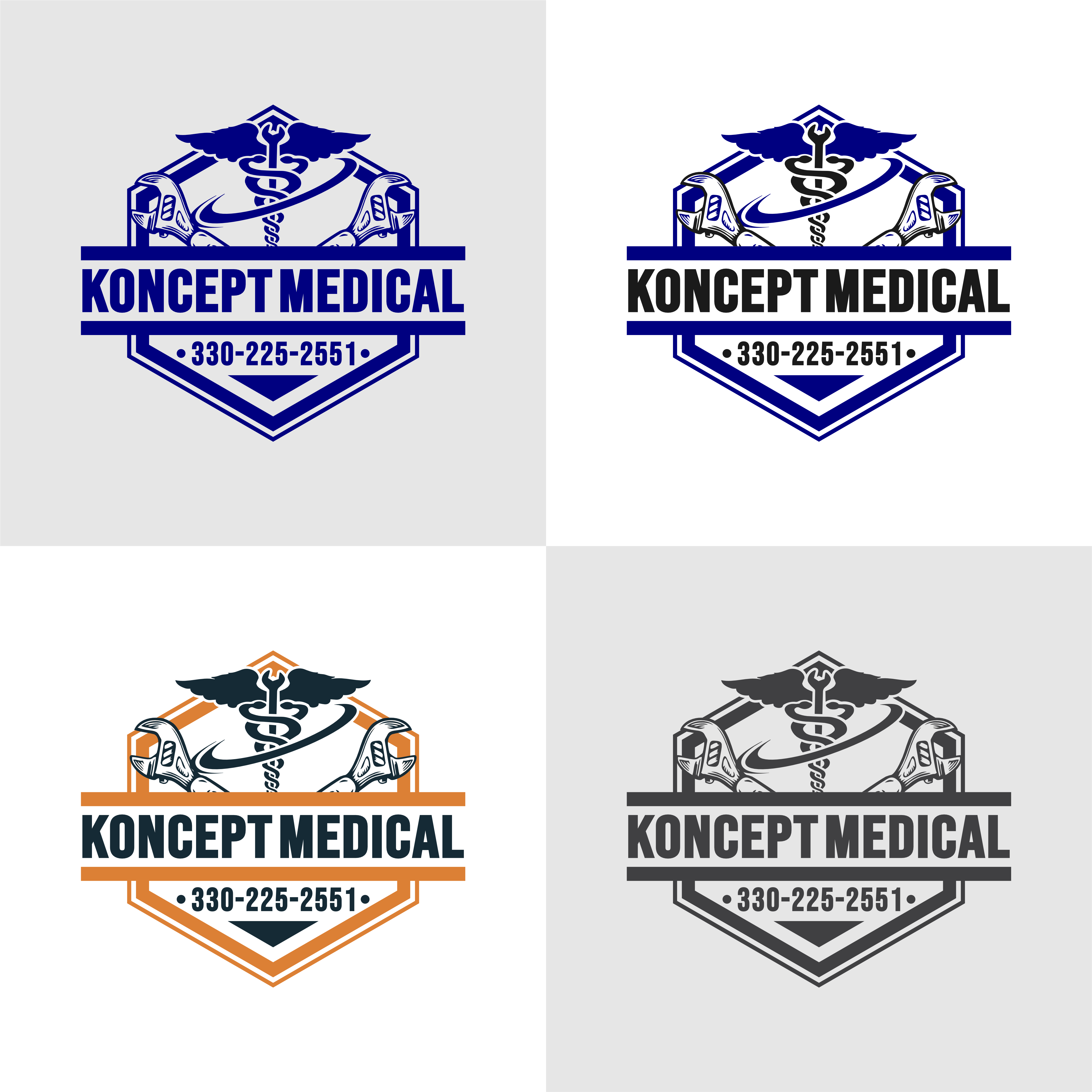 Logo Design by bangsatkau for Koncept Medical, LLC | Design #32153827