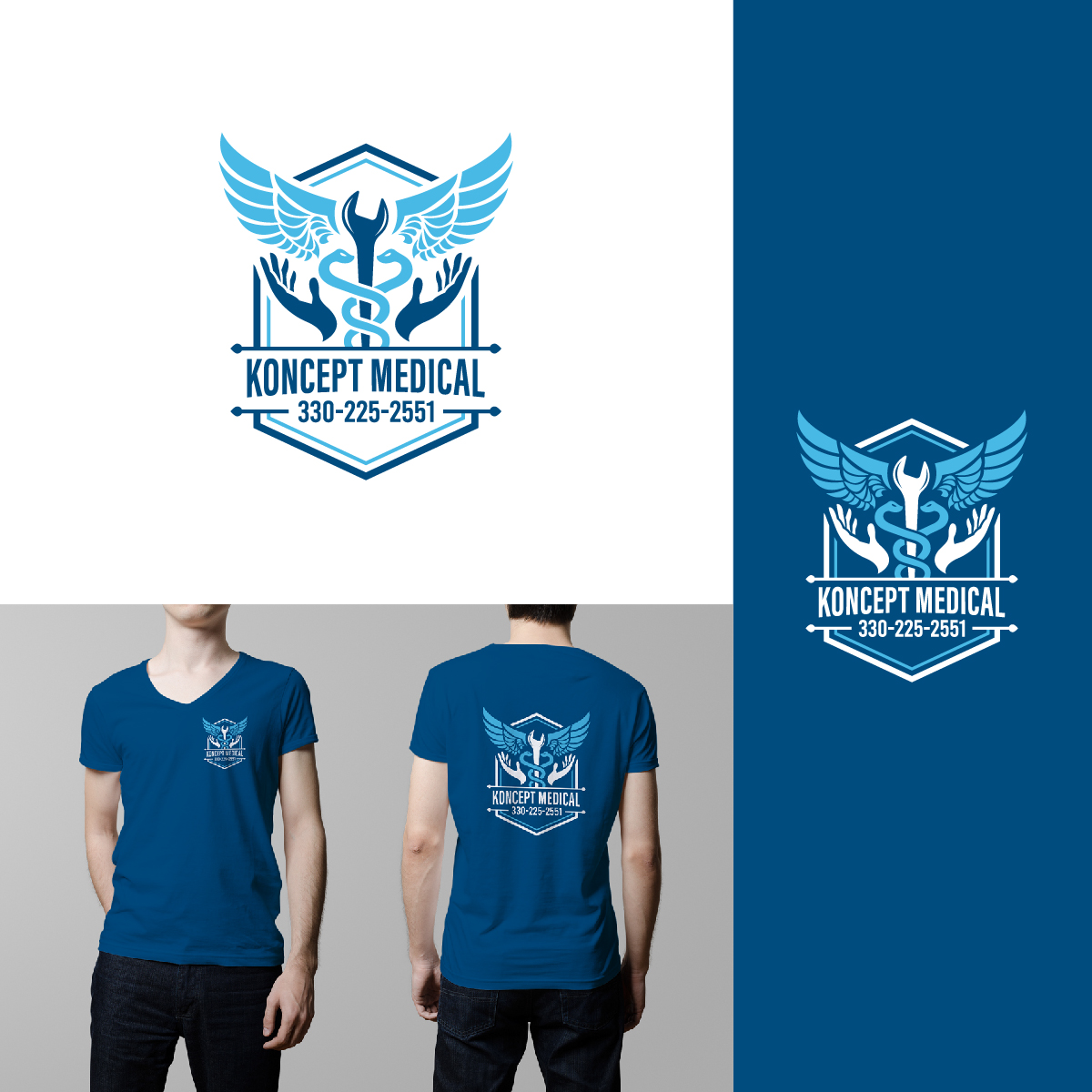 Logo-Design von GOLDENCROWN für Koncept Medical, LLC | Design #32156613