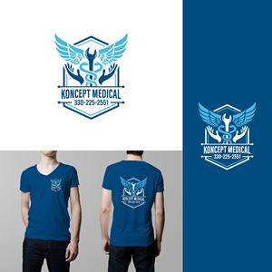 Logo Design by GOLDENCROWN for Koncept Medical, LLC | Design: #32156613
