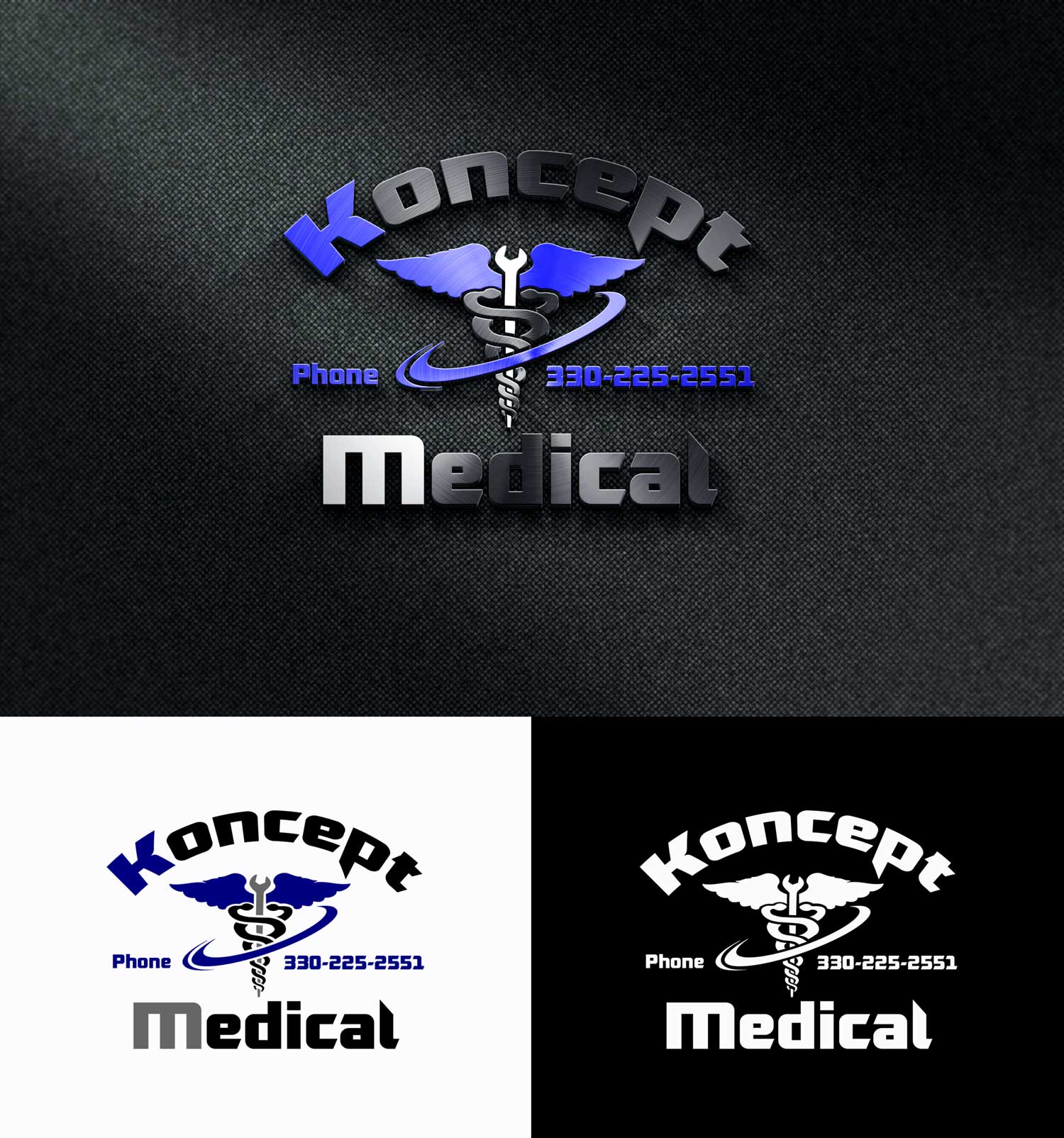 Logo Design by M Art & Design for Koncept Medical, LLC | Design #32140533