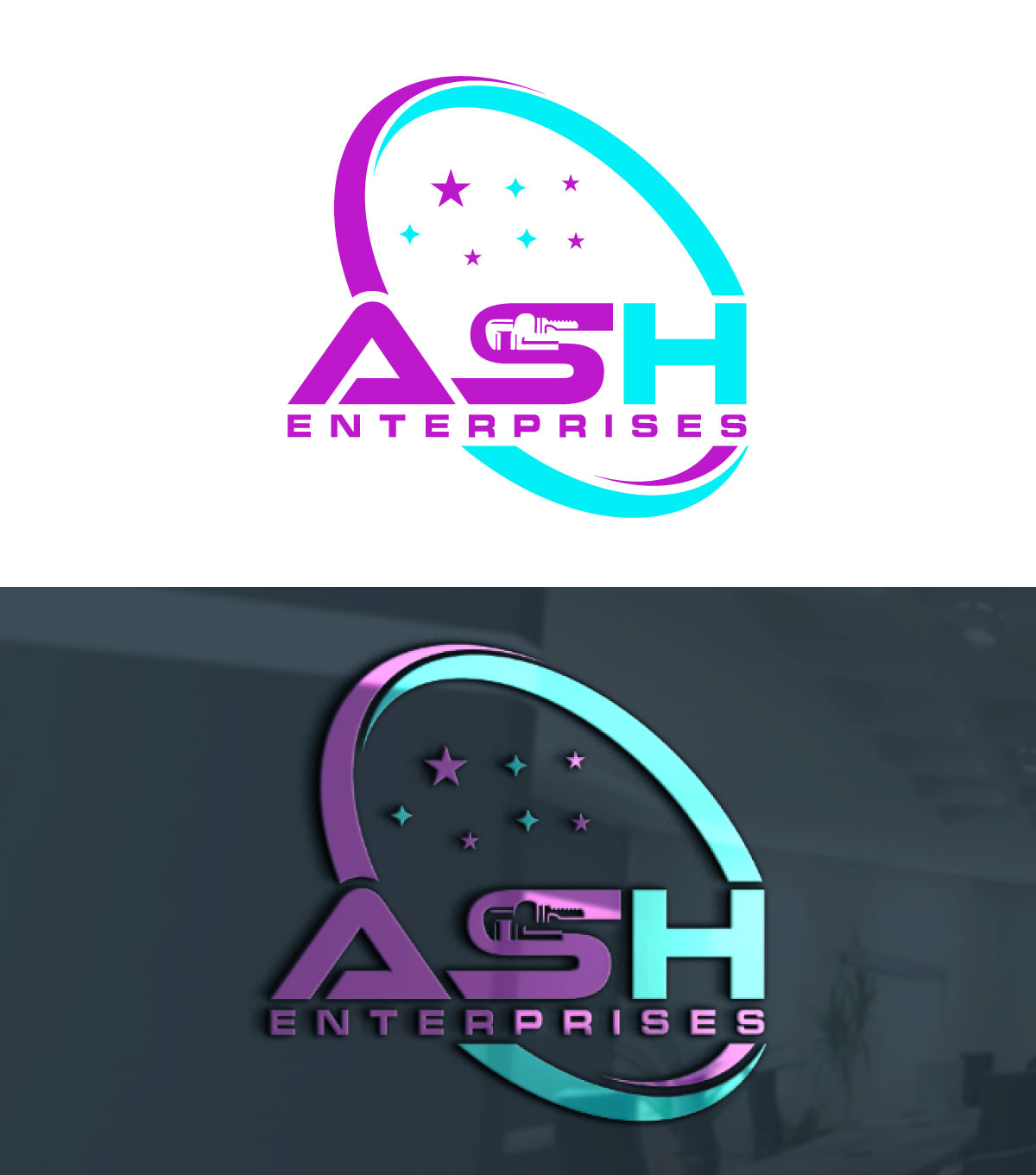 Logo-Design von Danial07 für Ash Enterprises | Design #32151984