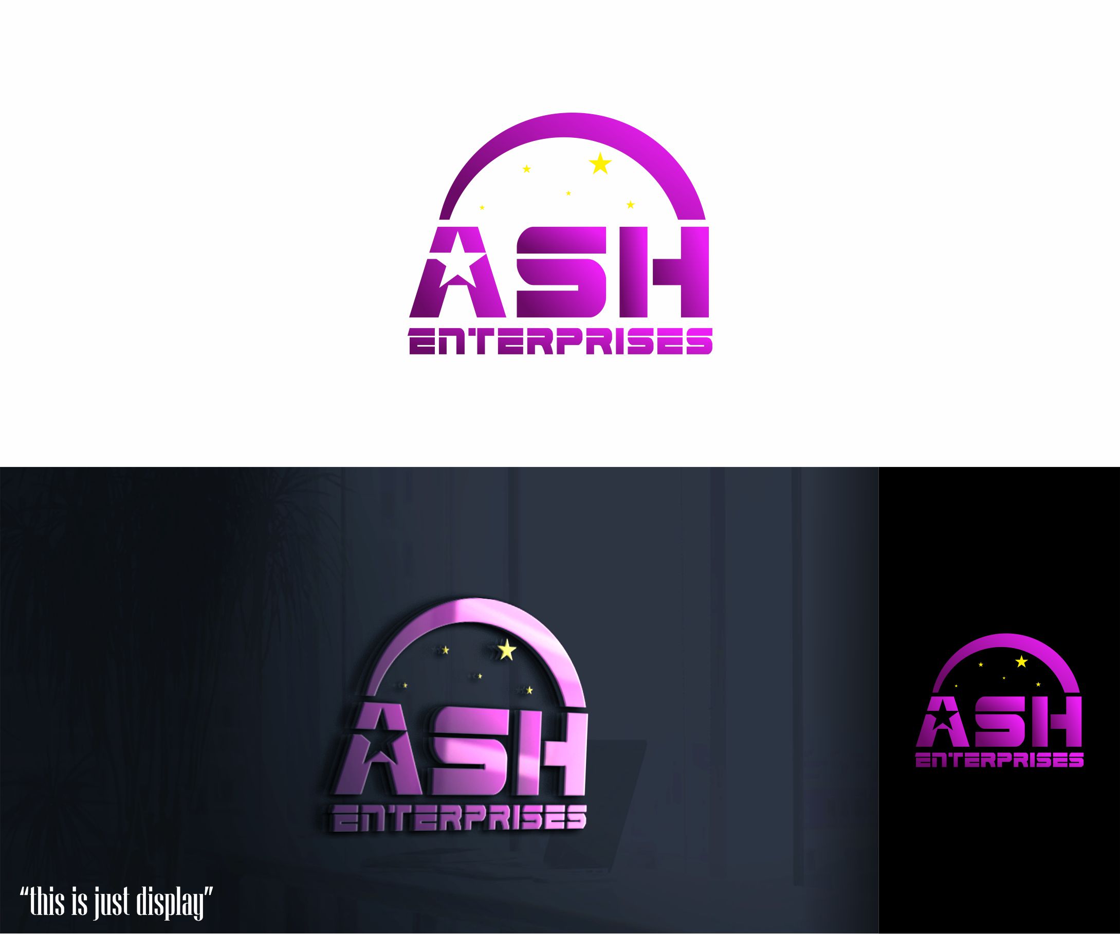 Logo-Design von alkaline für Ash Enterprises | Design #32137206