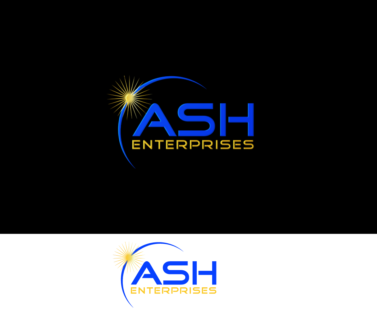 Logo Design by FARU.......... for Ash Enterprises | Design #32138014