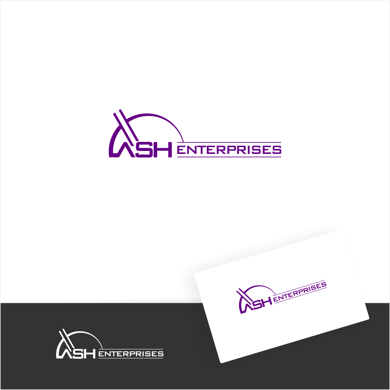 Logo Design by Arham Hidayat for Ash Enterprises | Design #32169454