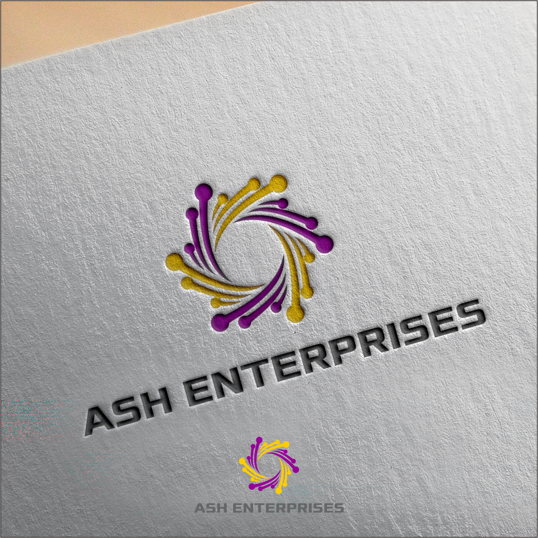 Logo Design by devi.anif1 for Ash Enterprises | Design #32137087