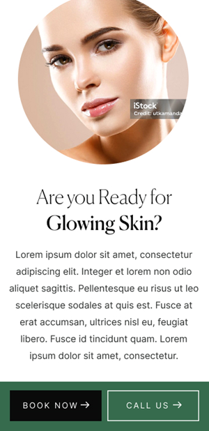 Web Design par Soma.Debnath pour UGlow Beauty | Design : #32319375