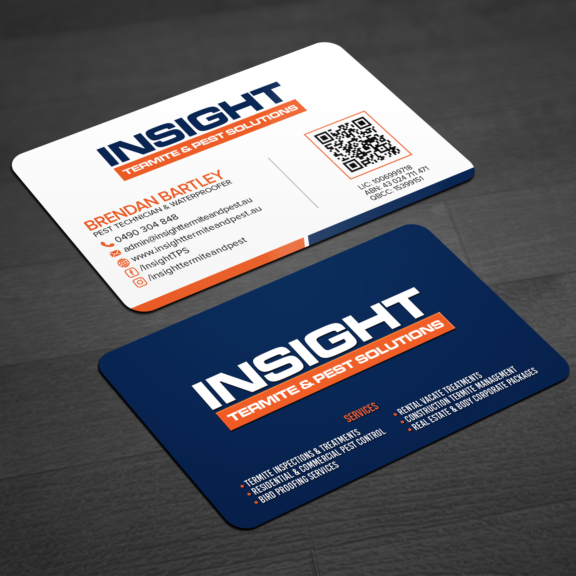 Business Card Design by WellDesign for Insight Termite & Pest Solutions | Design #32141525