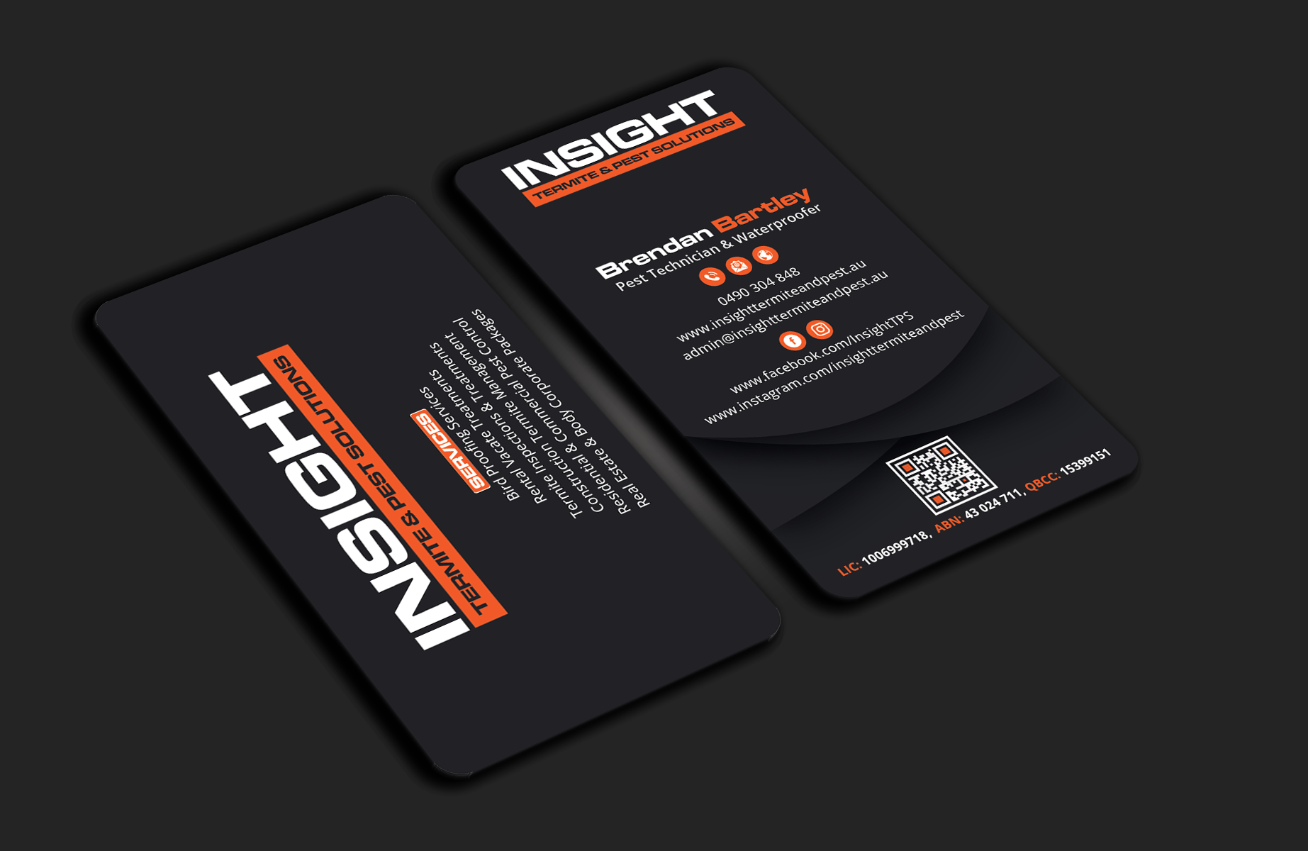 Business Card Design by DesignerShahadat for Insight Termite & Pest Solutions | Design #32146392