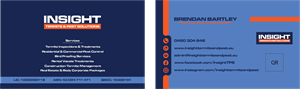 Business Card Design by KOMAL 56 for Insight Termite & Pest Solutions | Design: #32154269