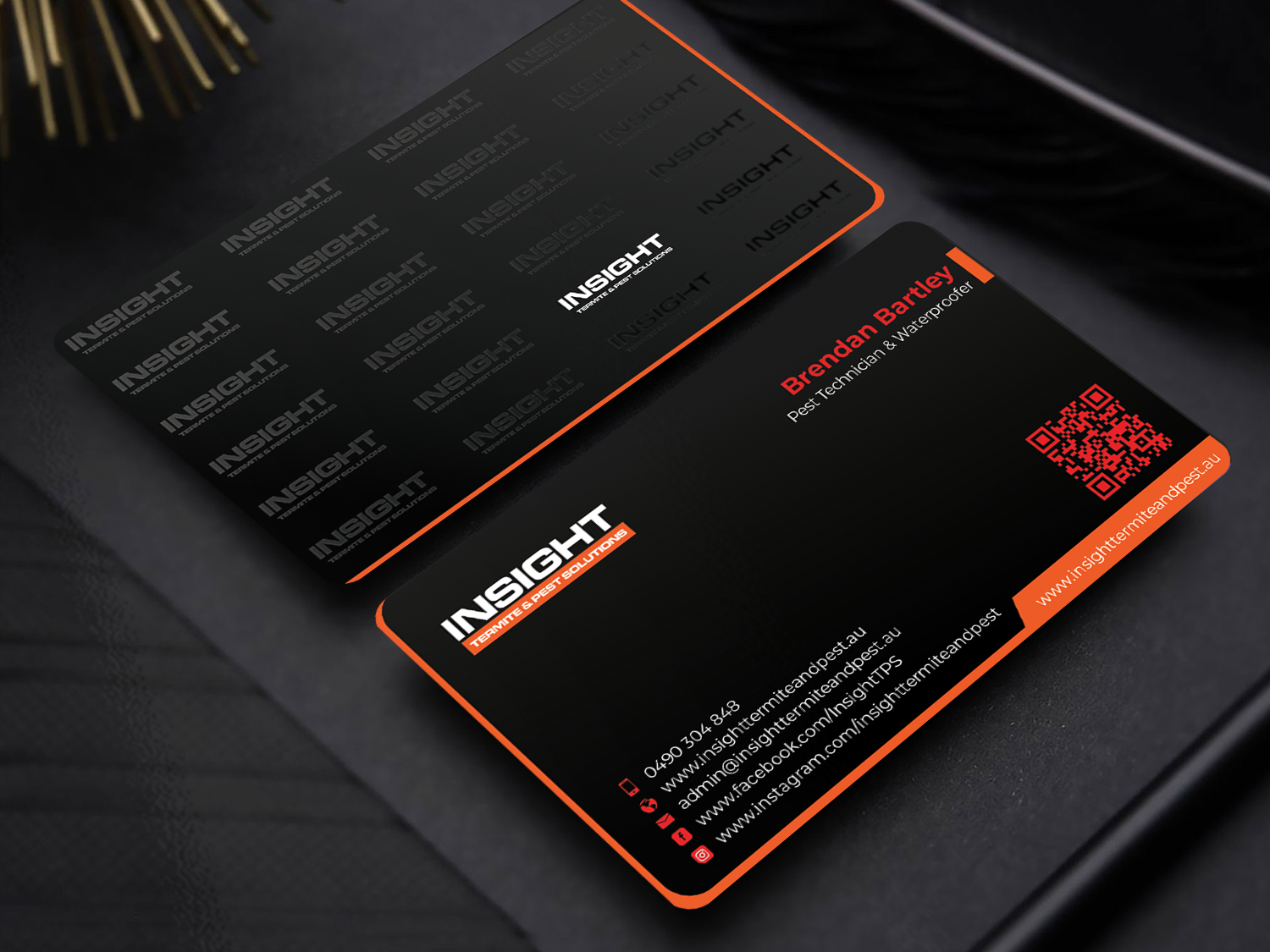 Business Card Design by Innovative Graphix for Insight Termite & Pest Solutions | Design #32142138