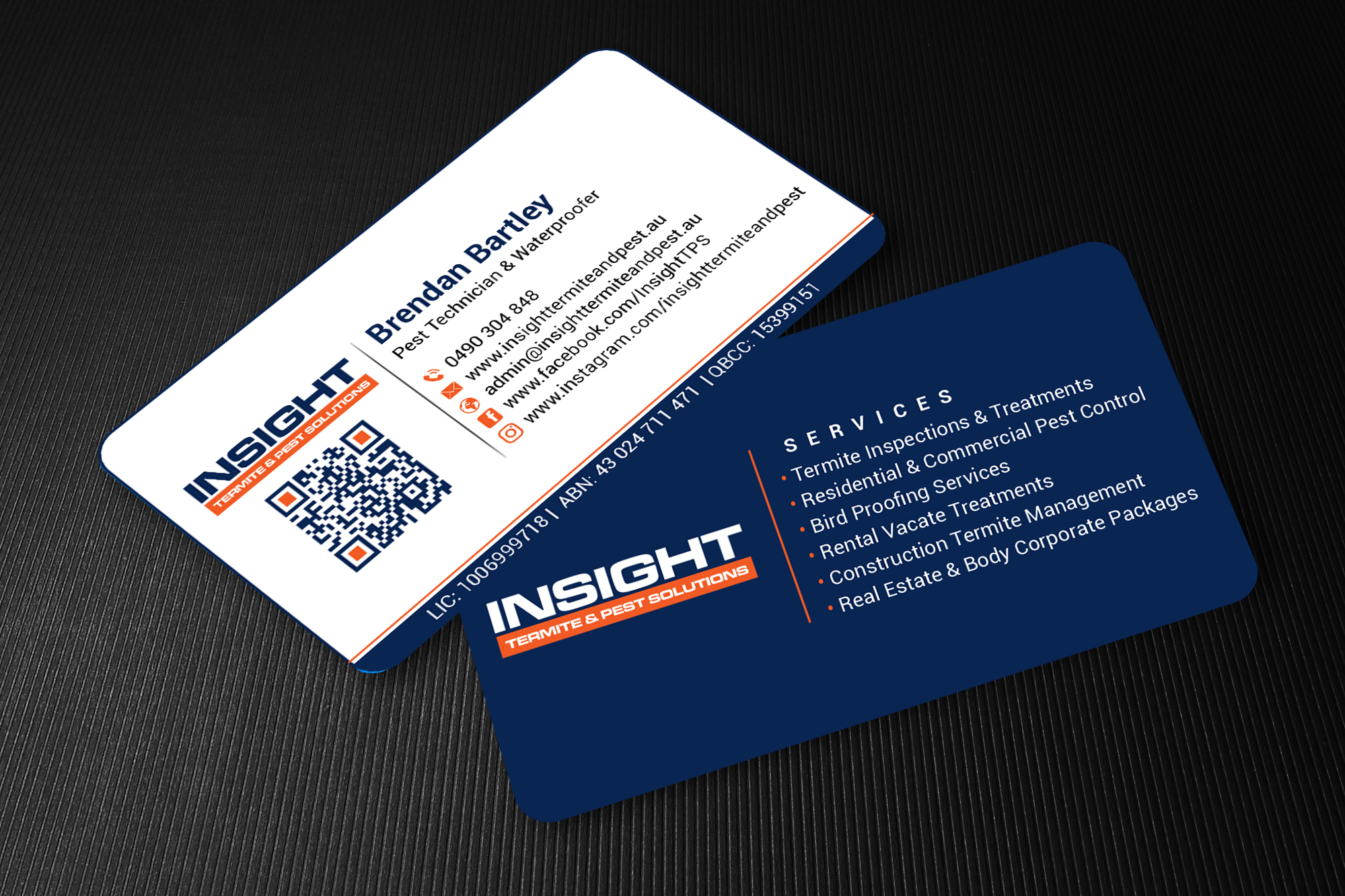 Business Card Design by spks for Insight Termite & Pest Solutions | Design #32145746