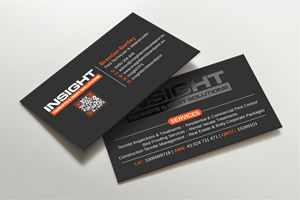Diseño de Tarjeta de Presentación por LAXMI DESIGNHUB para Insight Termite & Pest Solutions | Diseño: #32141093