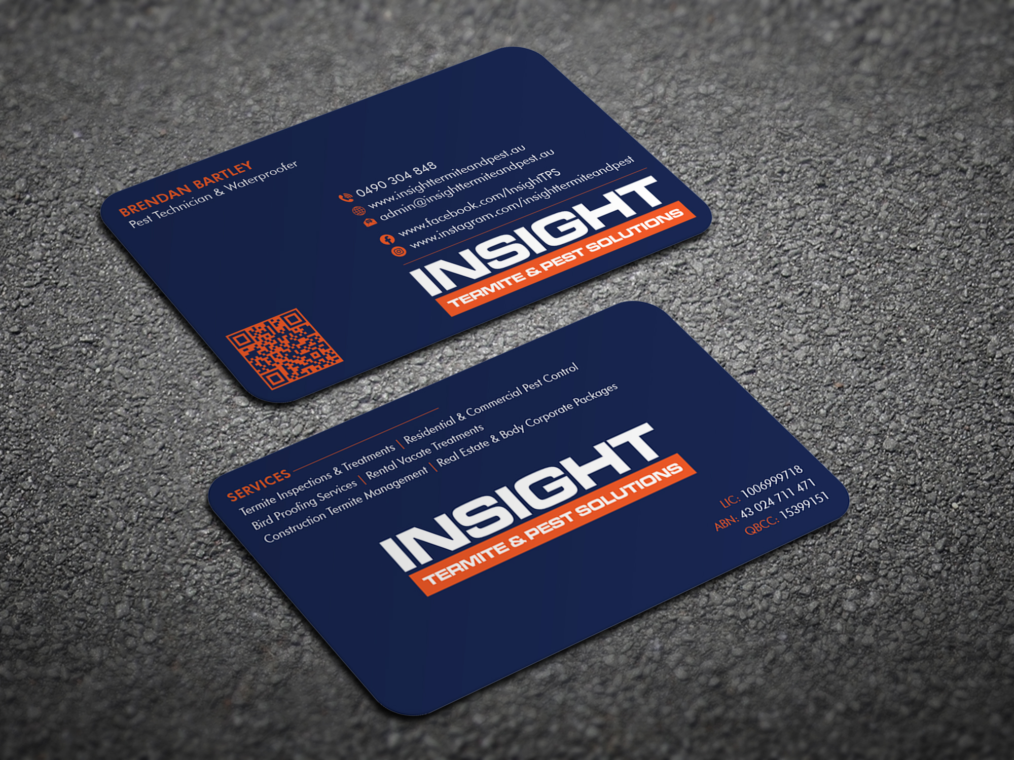 Business Card Design by Magic of Art for Insight Termite & Pest Solutions | Design #32149305