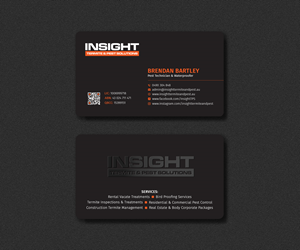 Business Card Design by Sujan4art for Insight Termite & Pest Solutions | Design: #32148440