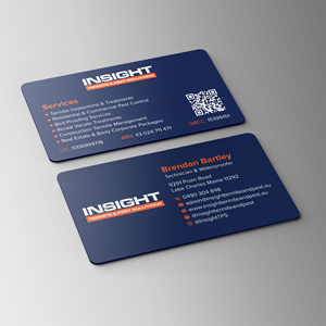 Business Card Design by Bikash Das for Insight Termite & Pest Solutions | Design: #32143538