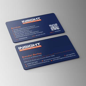 Business Card Design by Bikash Das for Insight Termite & Pest Solutions | Design: #32143889