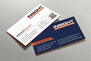 Business Card Design by Uttom 2 for Insight Termite & Pest Solutions | Design: #32141817