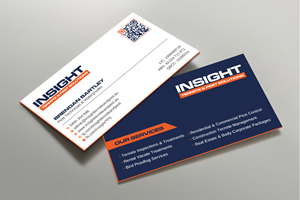 Business Card Design by Uttom 2 for Insight Termite & Pest Solutions | Design: #32141818