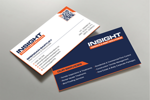 Business Card Design by Uttom 2 for Insight Termite & Pest Solutions | Design: #32141819