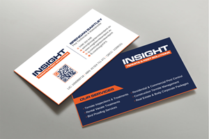 Business Card Design by Uttom 2 for Insight Termite & Pest Solutions | Design: #32141821