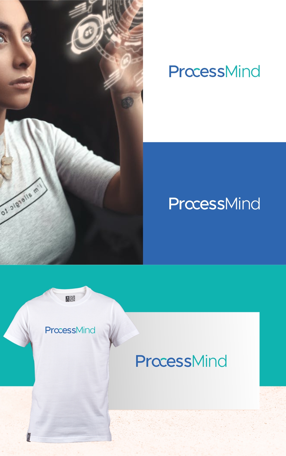 Diseño de Logo por SigmaStudio para ProcessMind | Diseño #32147628