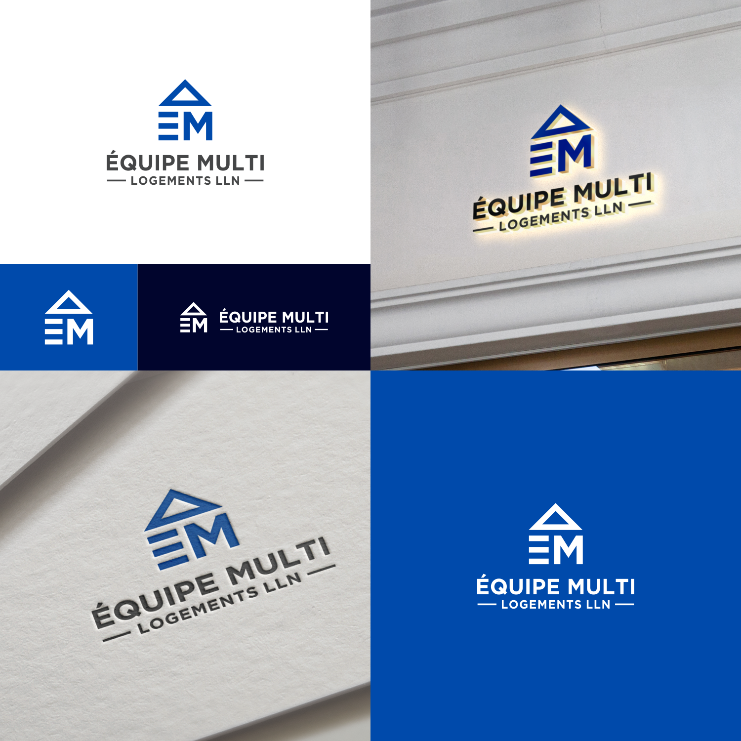 Diseño de Logo por logotimeless para Equipe Multi-Logements LLN | Diseño #32155653