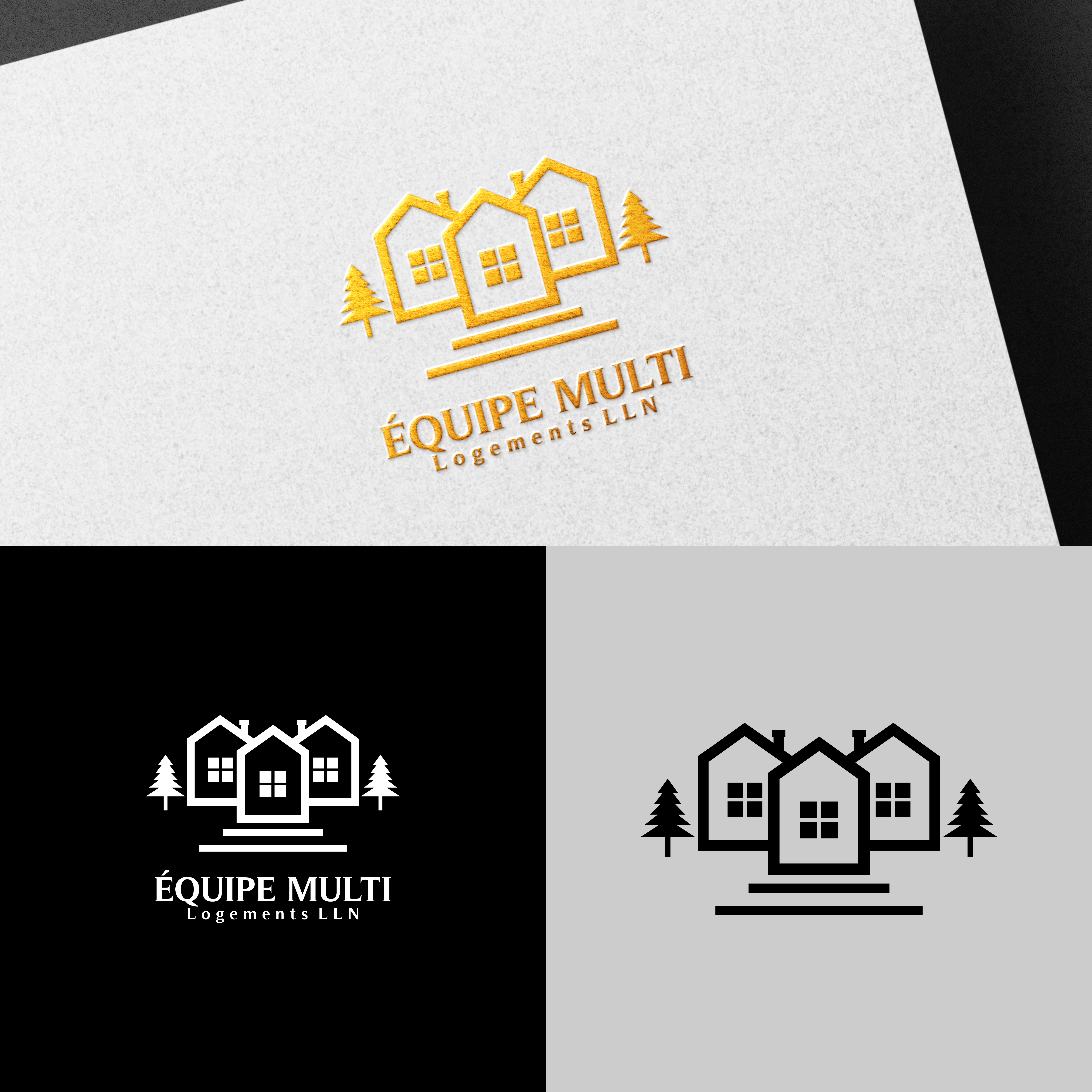 Diseño de Logo por MooezaStudio para Equipe Multi-Logements LLN | Diseño #32191483