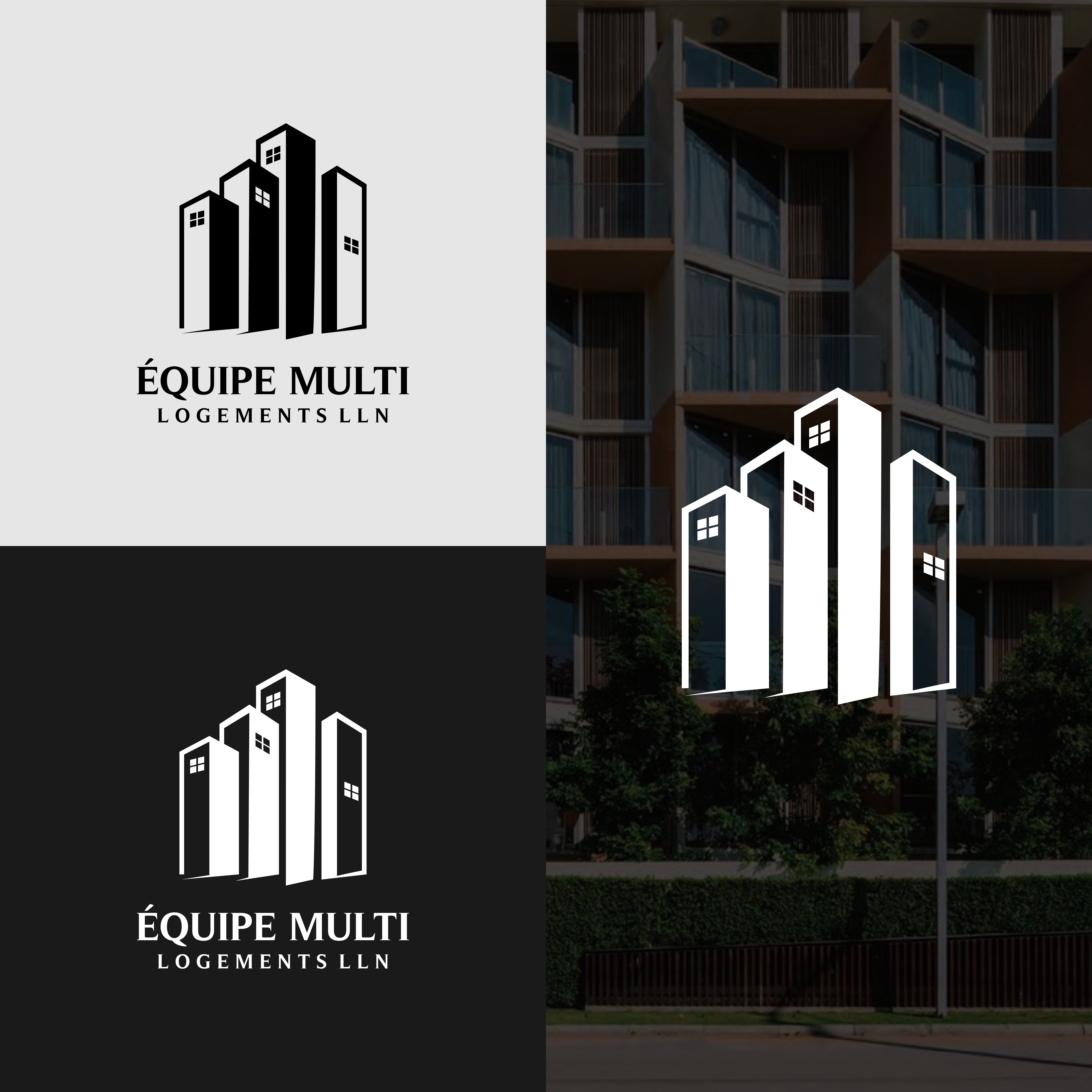 Diseño de Logo por MooezaStudio para Equipe Multi-Logements LLN | Diseño #32199627