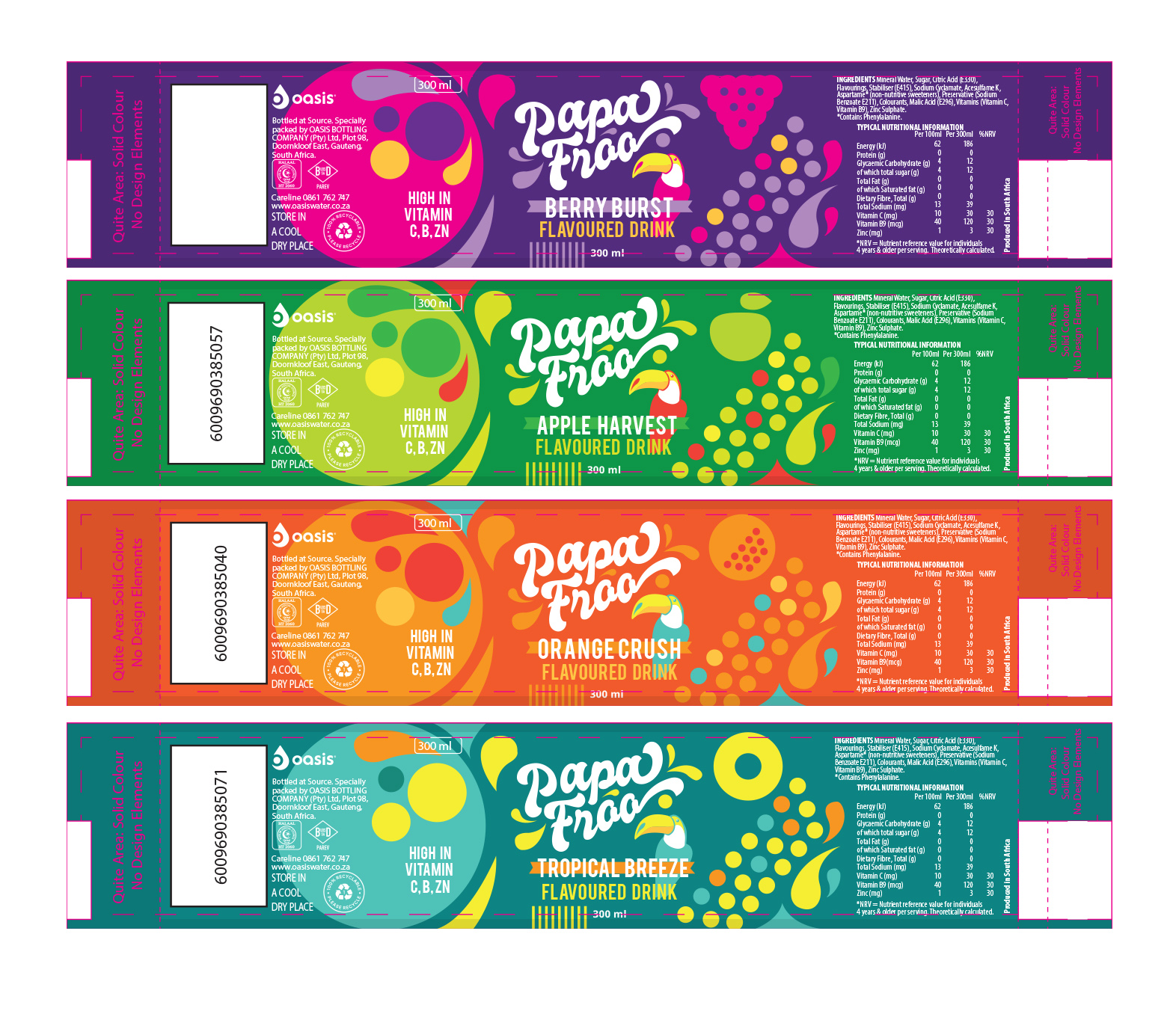 Diseño de Etiqueta por MNM para Oasis Water (Pty) Ltd | Diseño #32261950